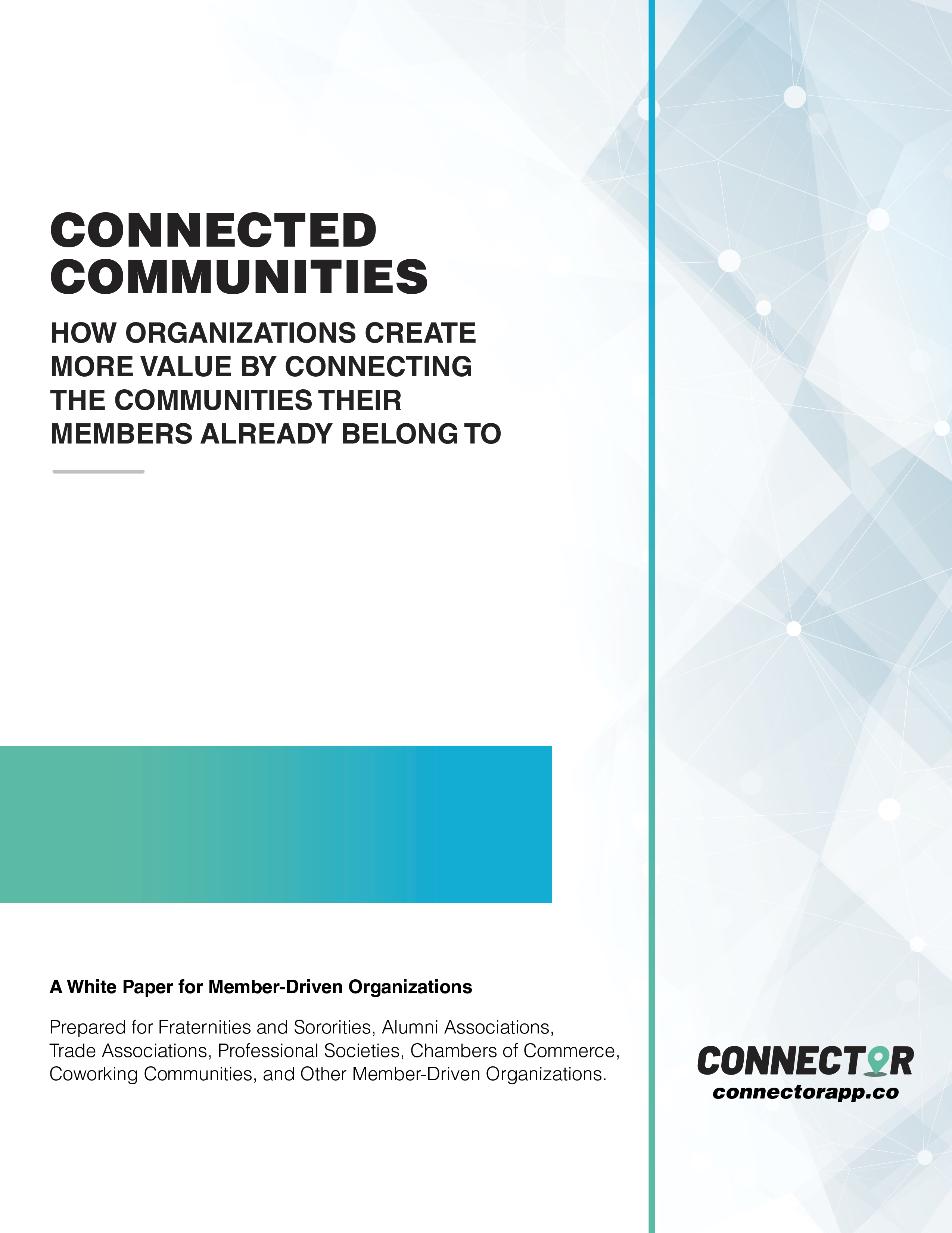 Connected Communities white paper cover